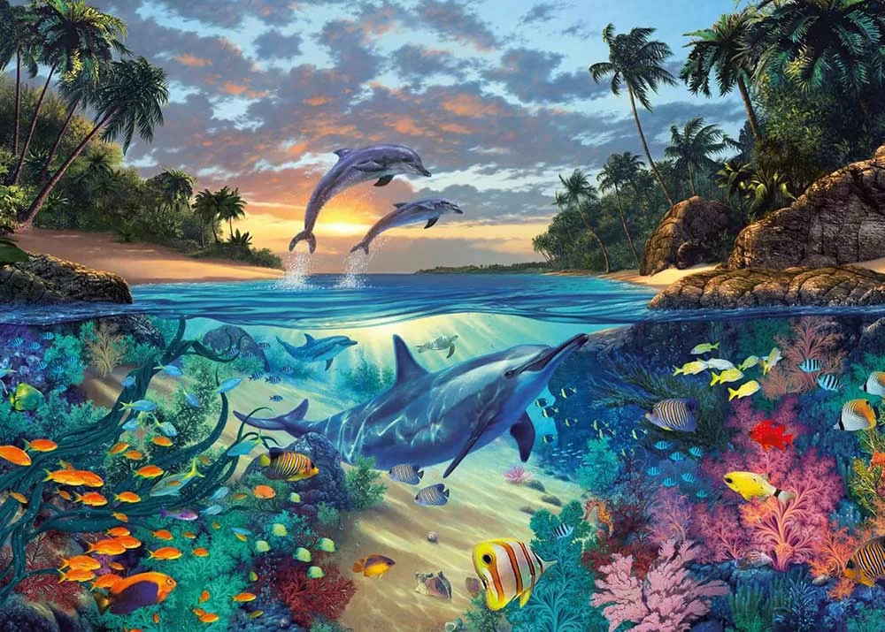 Puzzle slagalica 1000 delova Koralni zaliv Ravensburger 12000646