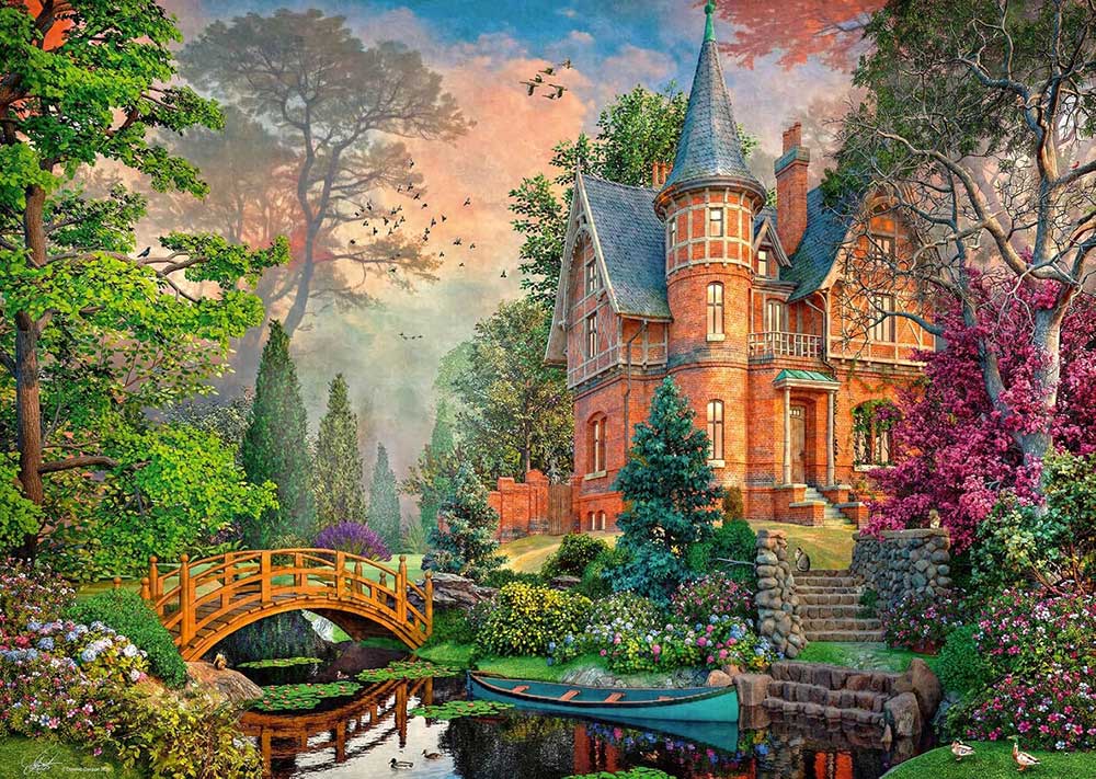 Puzzle slagalica 1000 delova Terakota vila Ravensburger 12001717 - dodatni pogled