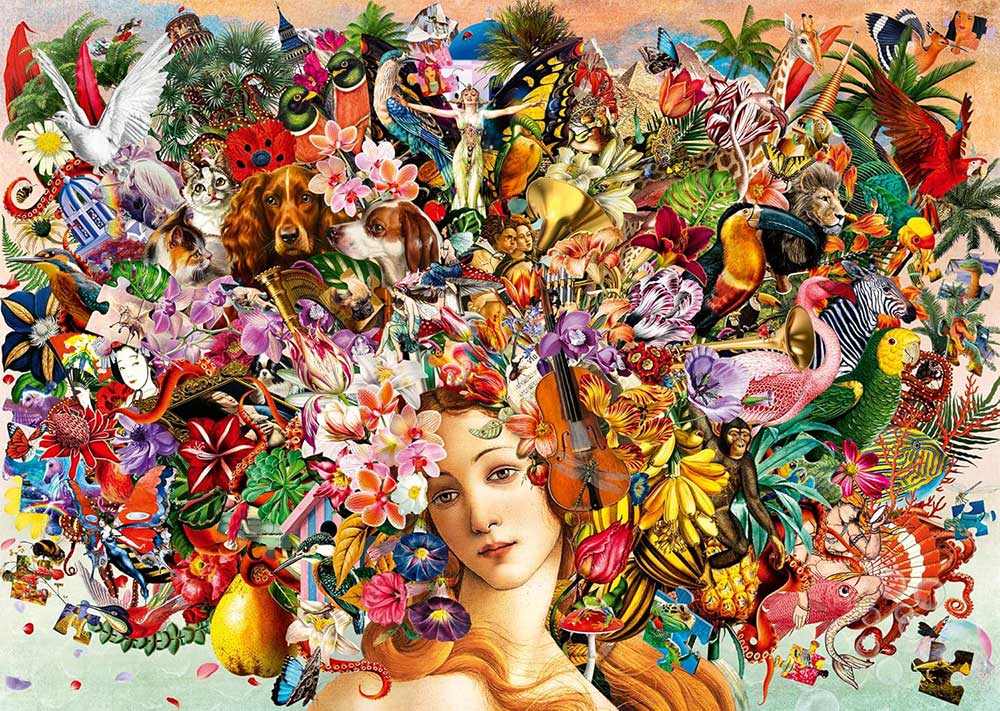 Puzzle slagalica 1000 delova Strast prema slagalicama Ravensburger 12001850 - dodatni pogled