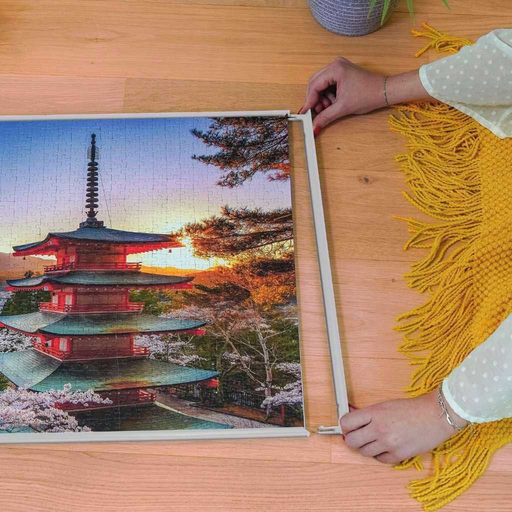 Ram za puzzle 70x50cm beli Ravensburger 12001248 - dodatni pogled