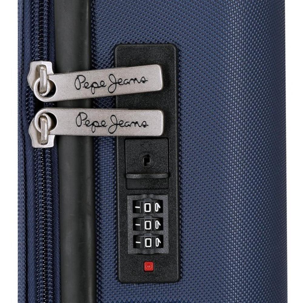 Kofer kabinski proširiv 55 cm Pepe Jeans Lenay Navy 61291 - dodatni pogled