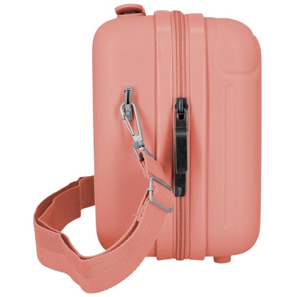Neseser kofer za kozmetiku i šminku Movom Timber powder pink 55539 - dodatni pogled