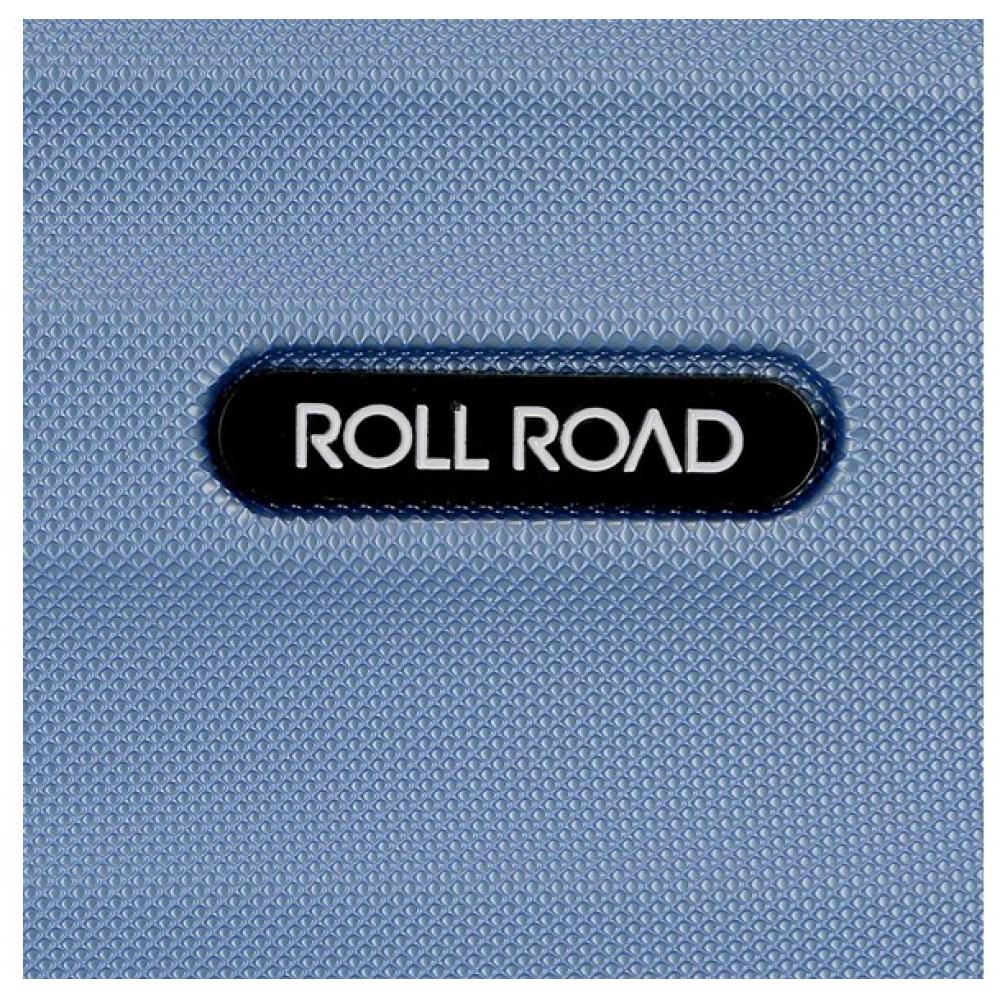 ABS Kofer za putovanja 40cm Flex blue Roll Road 58499 - dodatni pogled
