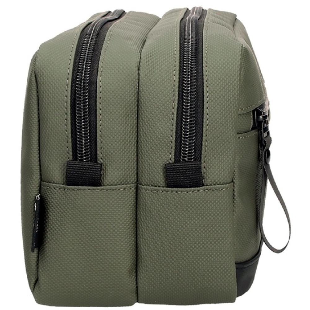 Muški neseser sa 2 pregrade Pepe Jeans Dorking khaki 74644 - dodatni pogled