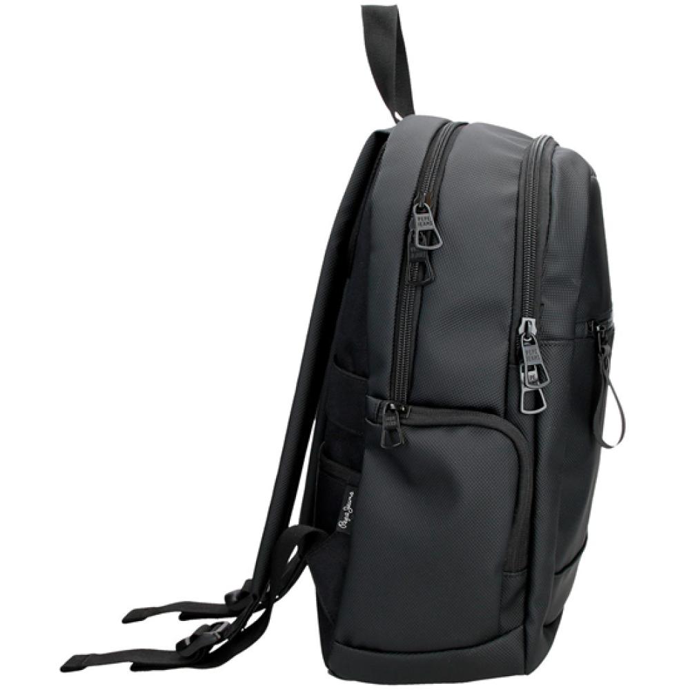 Ranac 37cm Pepe Jeans Dorking black 74625 - dodatni pogled