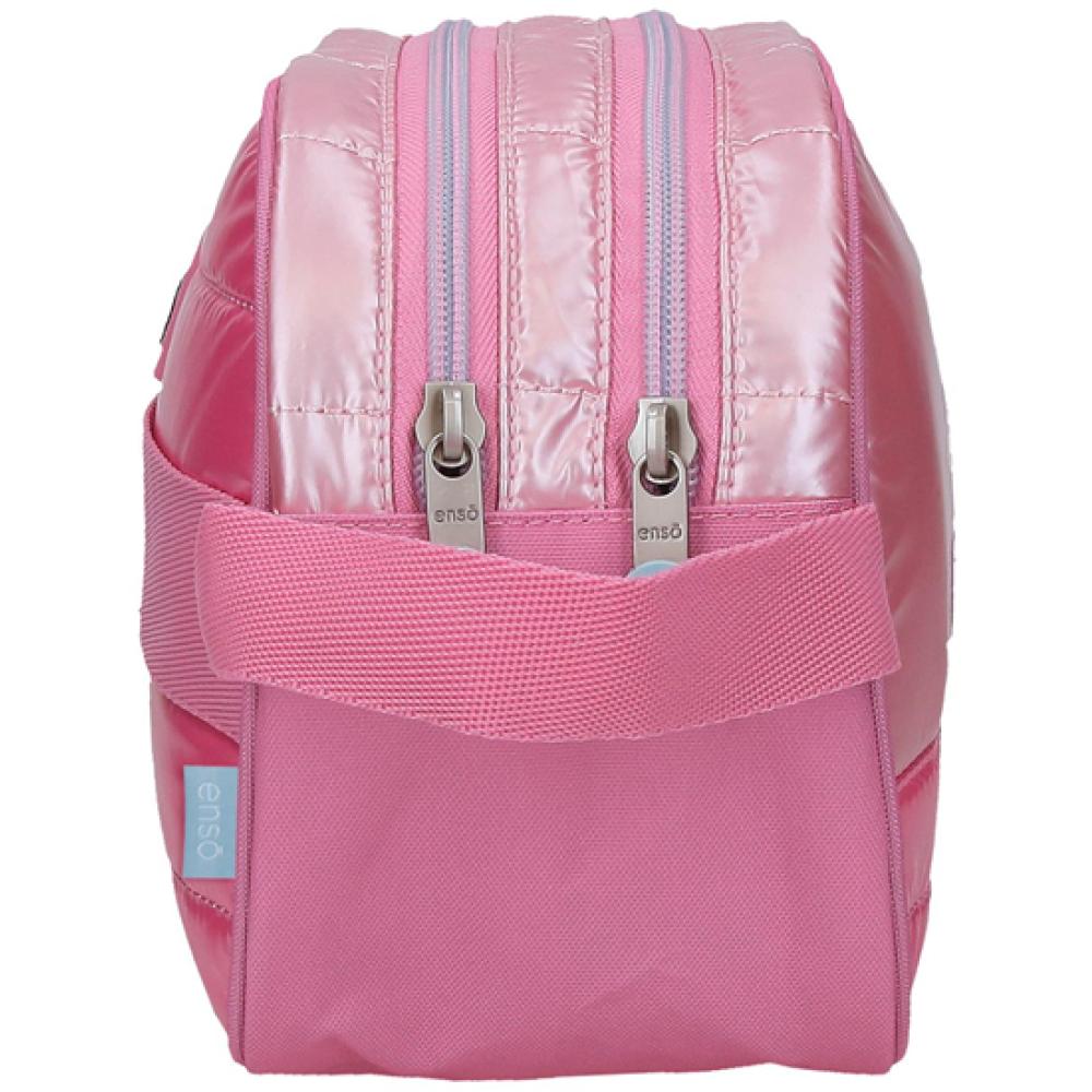 Kozmetički neseser sa 2 pregrade Enso Into The Wild pink 99844 - dodatni pogled