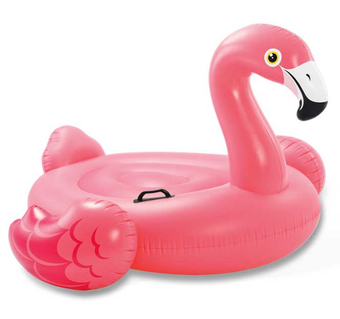 Intex Dečiji dušek na naduvavanje Flamingo sa ručkama 57558NP - dodatni pogled