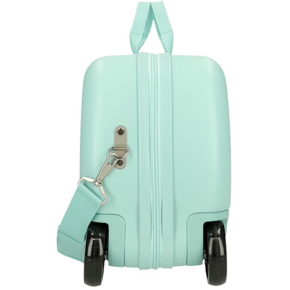 Dečiji kofer za put i vožnju Roll Road Happy Pets Owl mint 49910 - dodatni pogled