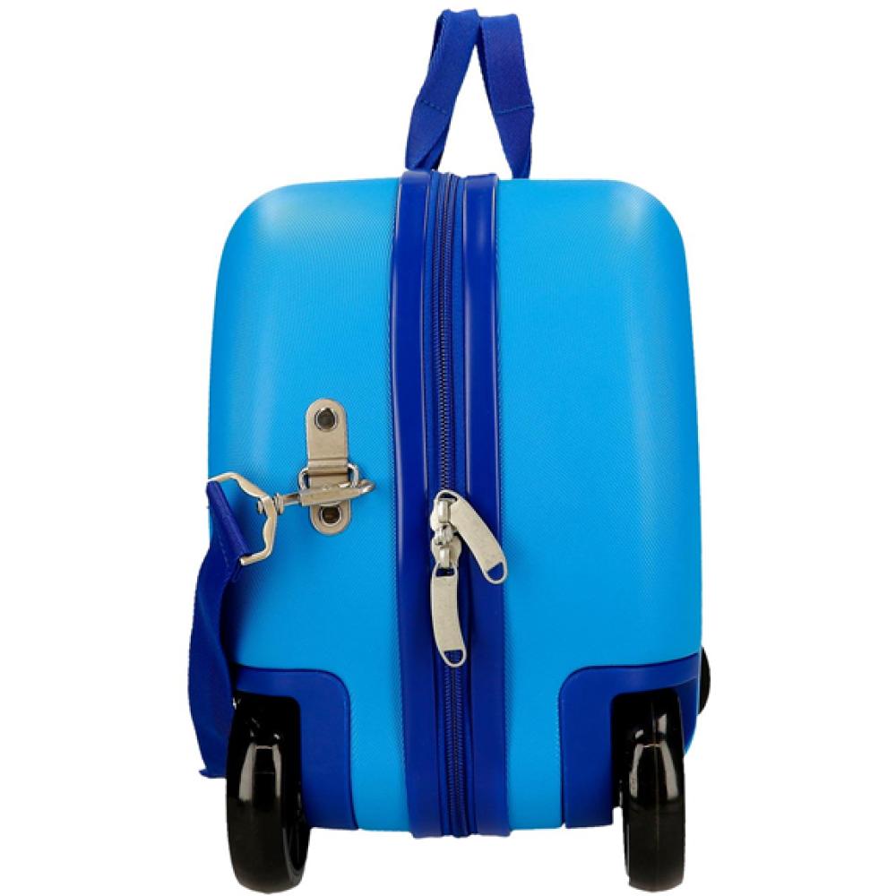 Dečiji kofer za put i vožnju Movom Monsters blue 32798 - dodatni pogled