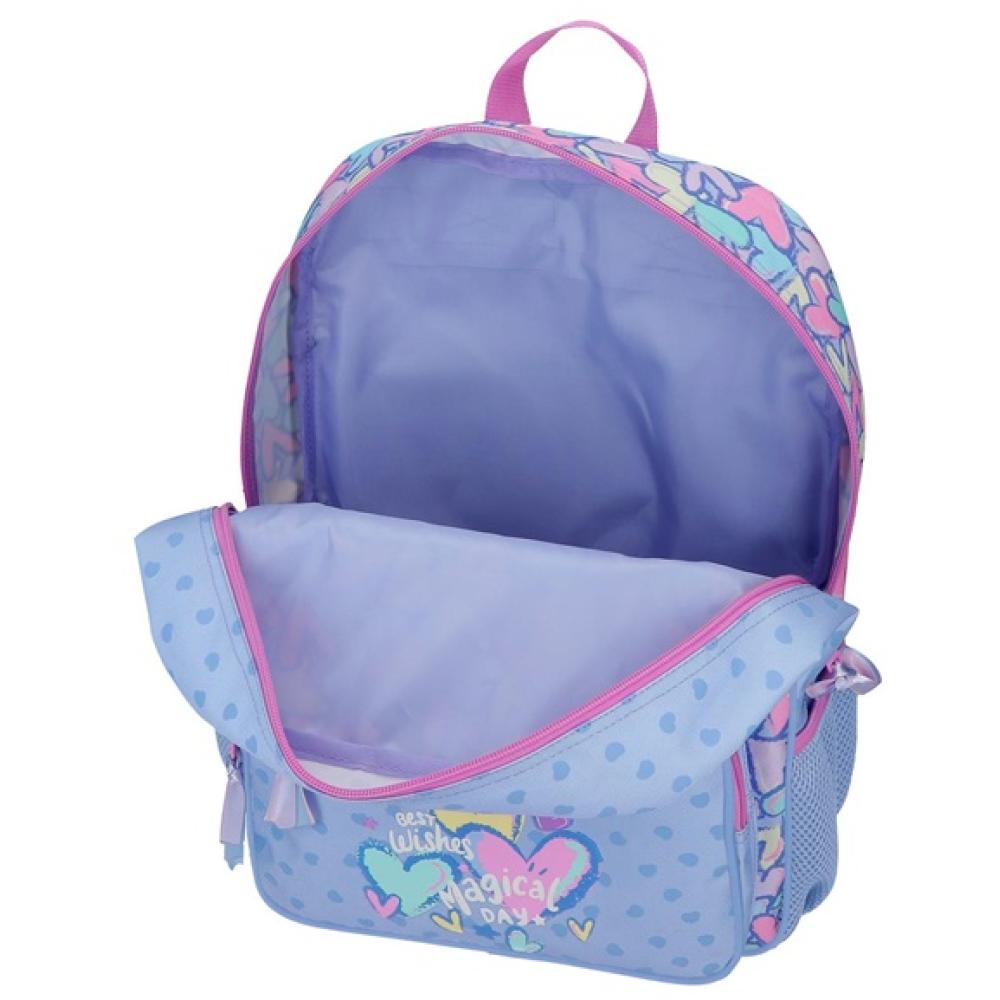 Ranac 38cm za školu i predškolsko Movom Best Wishes purple 32122 - dodatni pogled