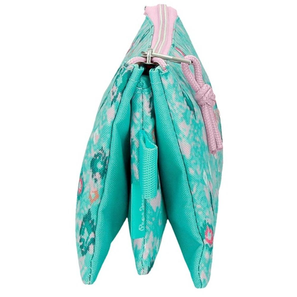 Pernica sa 3 pregrade Pepe Jeans Sun turquoise 61143 - dodatni pogled