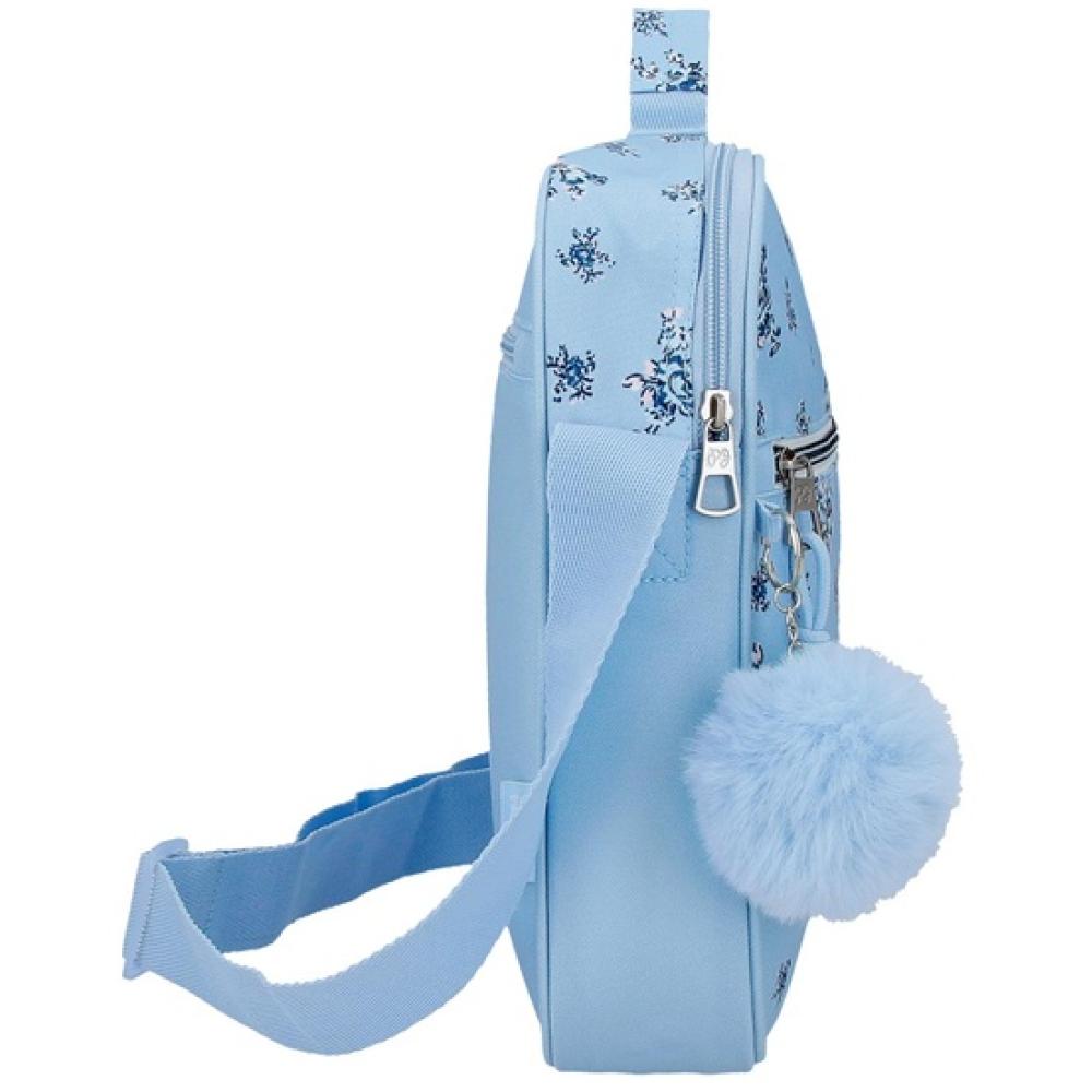Torba za laptop ili školska torba 38cm PJL Olivia light blue 60853 - dodatni pogled