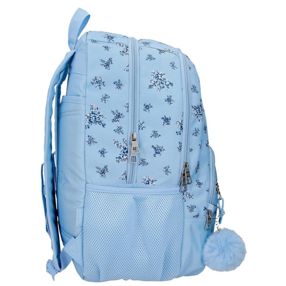 Ranac za školu 44cm Pepe Jeans Olivia light blue 60825 - dodatni pogled