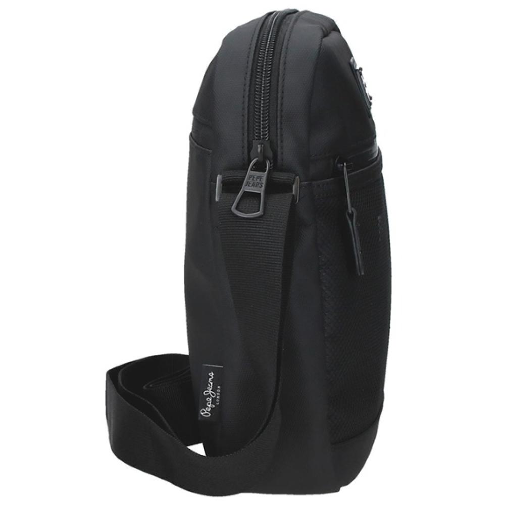 Muška torbica 27cm sa pregradom za tablet PJL Durham black 72956 - dodatni pogled