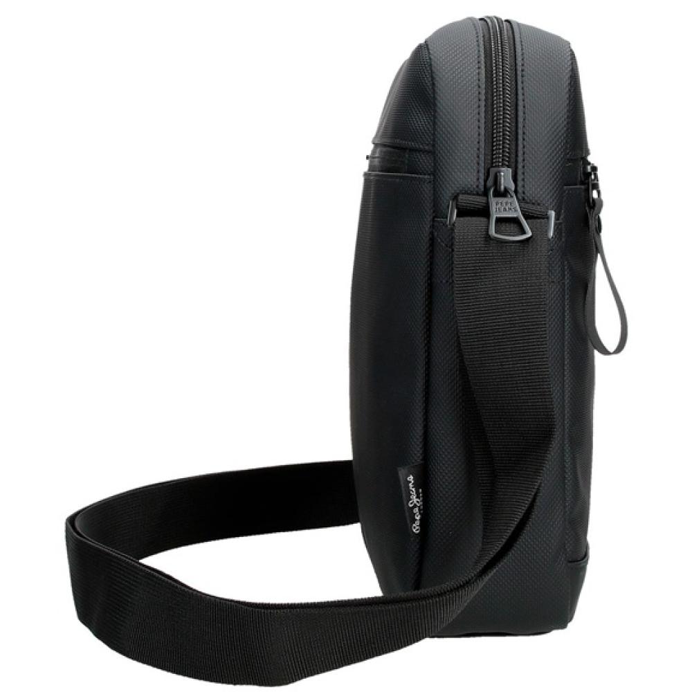 Muška torbica 27cm sa pregradom za tablet Pepe Jeans Dorking black 74656 - dodatni pogled
