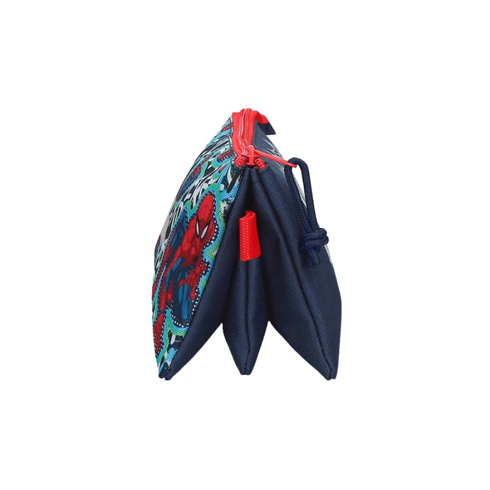 Pernica sa 3 pregrade Marvel Graffity Of Spiderman navy 42643 - dodatni pogled