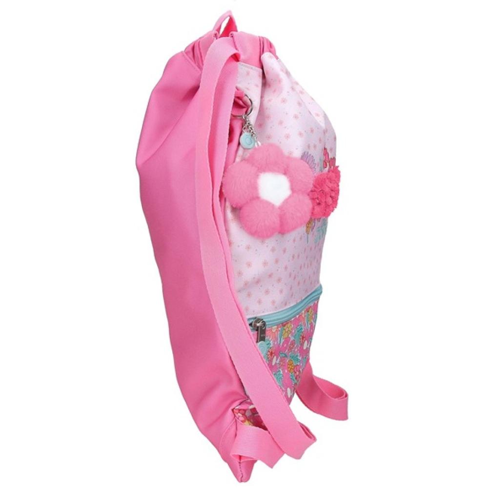 Ranac sa zatezanjem Enso Girl Zone pink 99338 - dodatni pogled