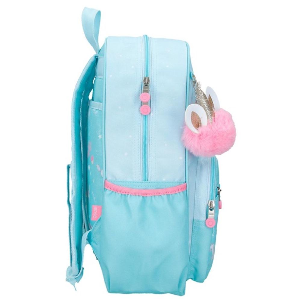 Ranac 38cm za predškolsko i školu Enso Unicorn Paradise blue 99423 - dodatni pogled