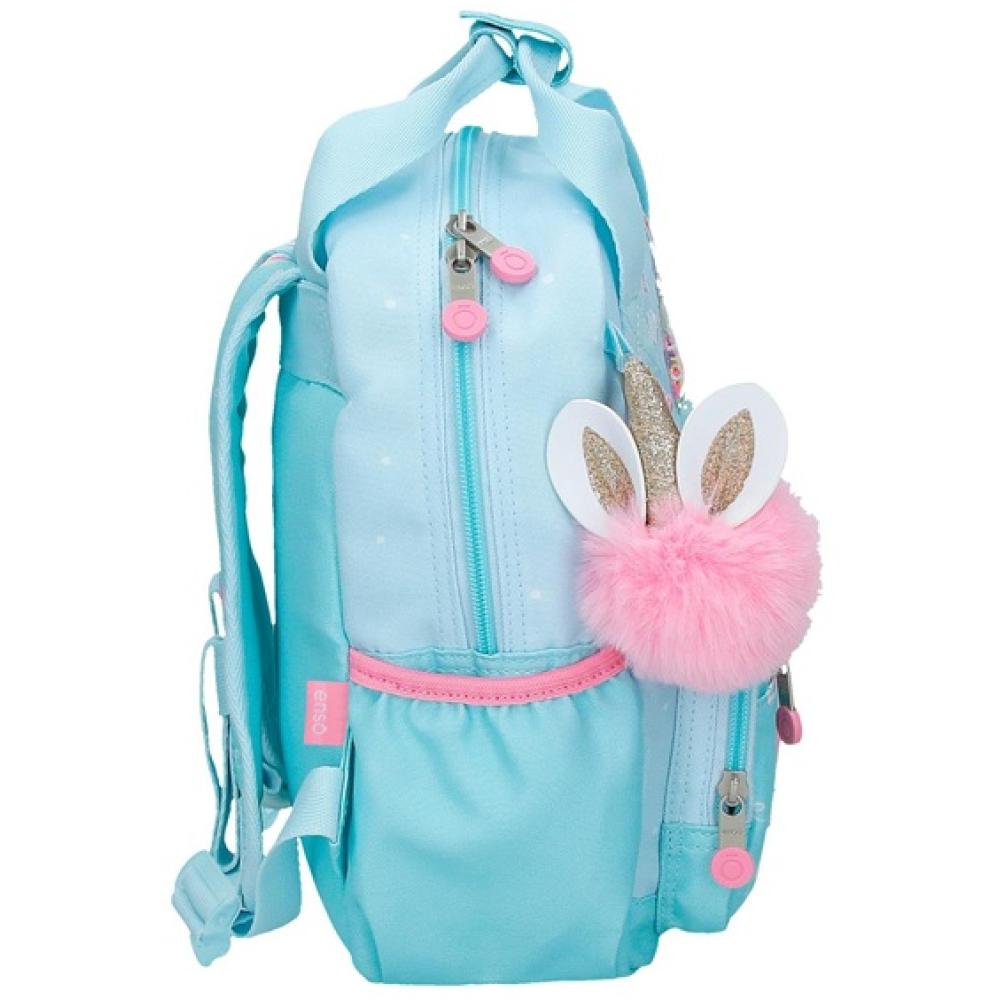 Ranac 28cm za vrtić Enso Unicorn Paradise blue 99421 - dodatni pogled