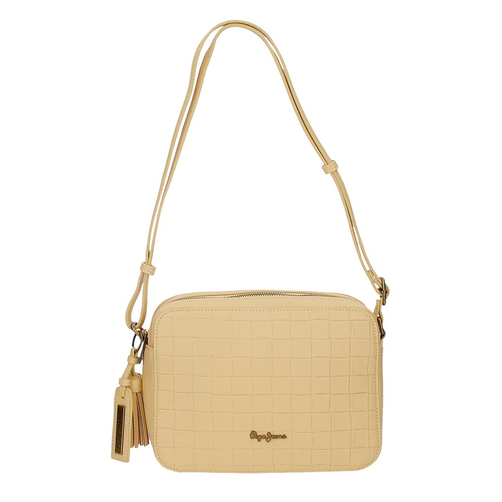 Ženska torba sa dve pregrade Pepe Jeans Naiara pastel yellow 70953 - dodatni pogled