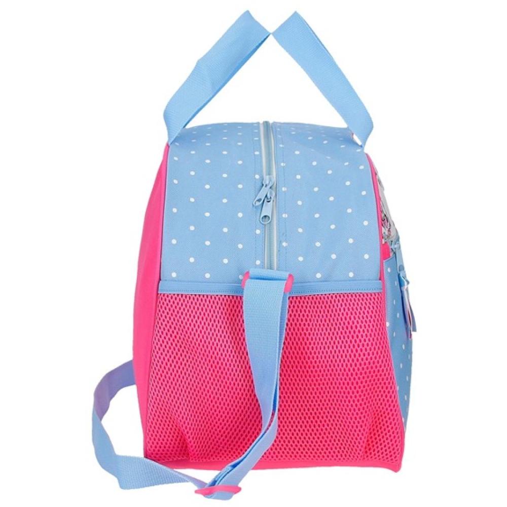 Dečija putna ili sportska torba Disney Minnie Flowers blue 43132 - dodatni pogled