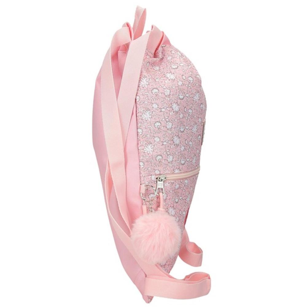 Ranac sa uzicama - torba za sport PJL Mia light pink 60738 - dodatni pogled