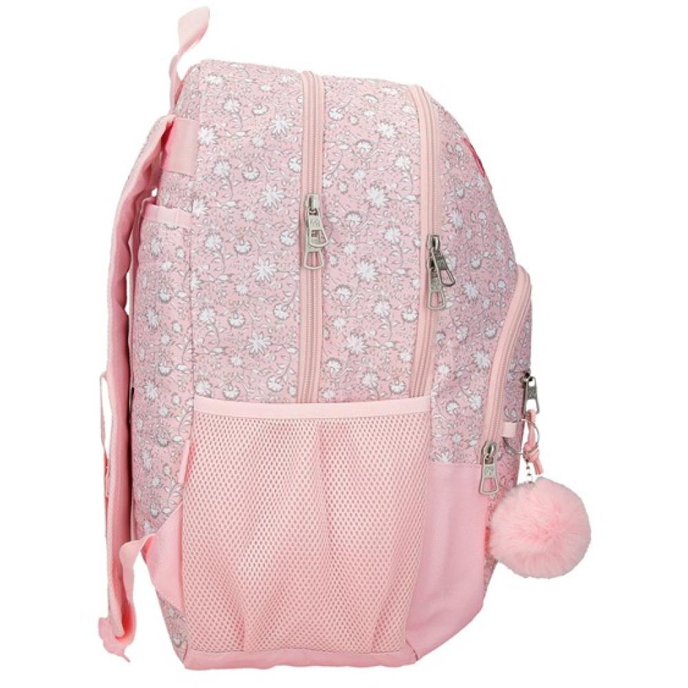 Ranac 44cm za školu Pepe Jeans Mia light pink 60725 - dodatni pogled