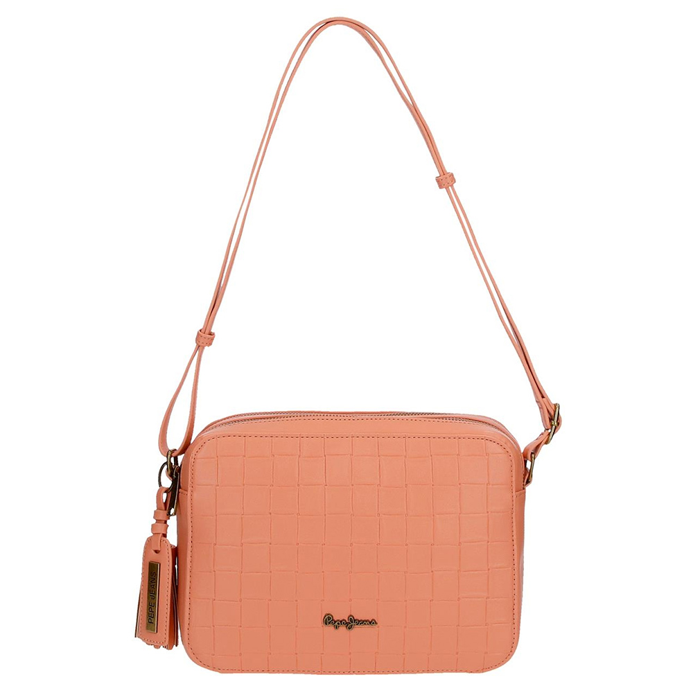 Ženska torba sa dve pregrade Pepe Jeans Naiara apricot 70953 - dodatni pogled