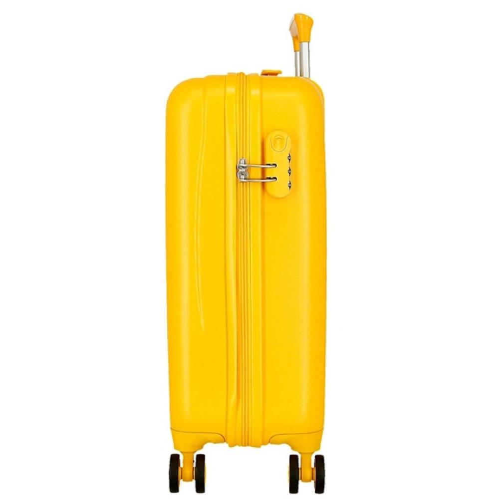 Dečji kofer 55cm Roll Road Happy Pets Giraffe yellow 49911 - dodatni pogled