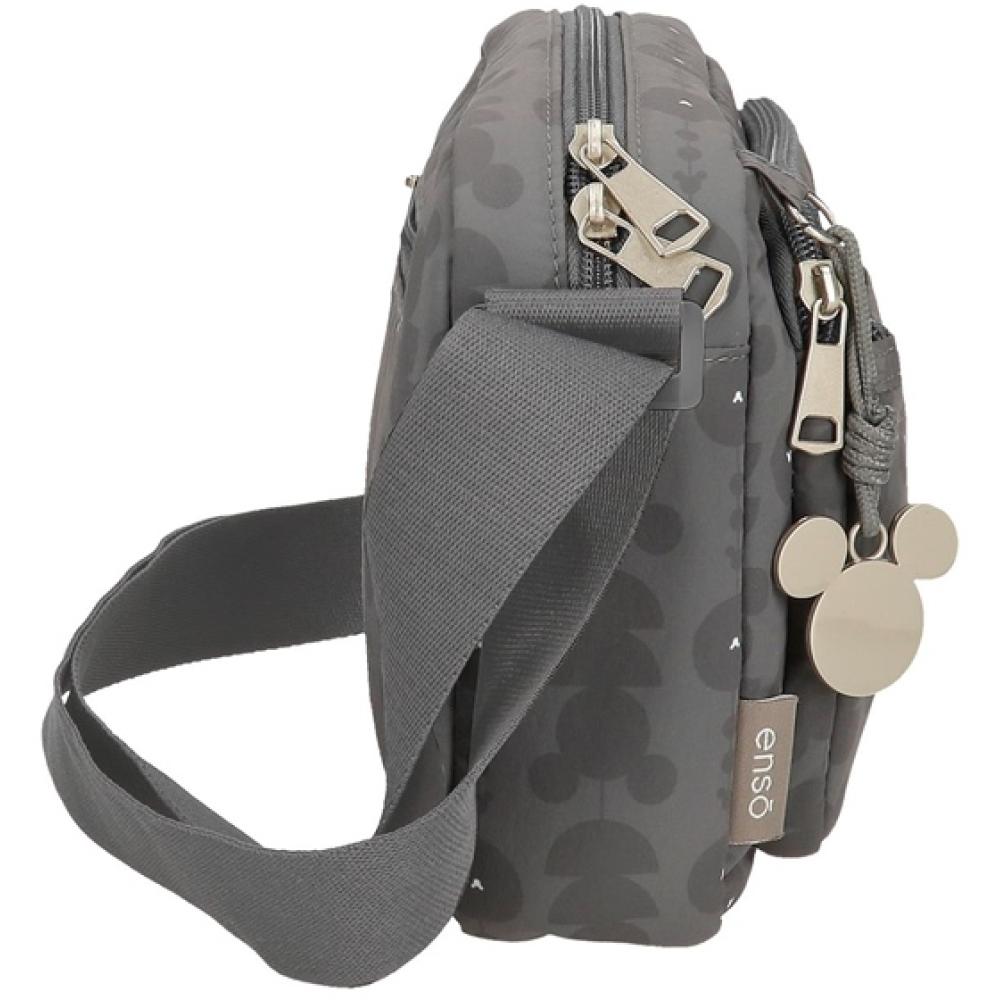 Ženska torba 25cm Disney Mickey Zenia grey 33753 - dodatni pogled