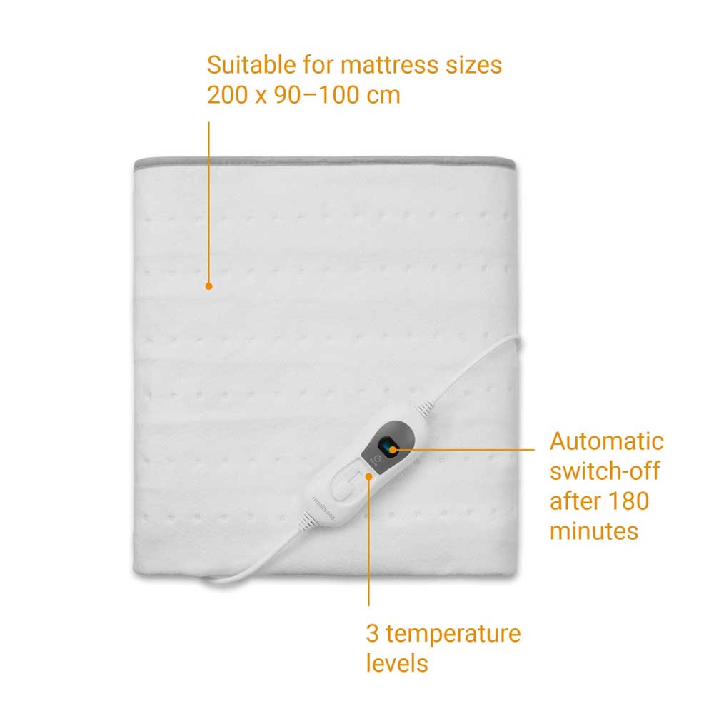 Medisana HU 666 Električna grejna podloga sa 3 nivoa temperature 150 x 80 cm - dodatni pogled