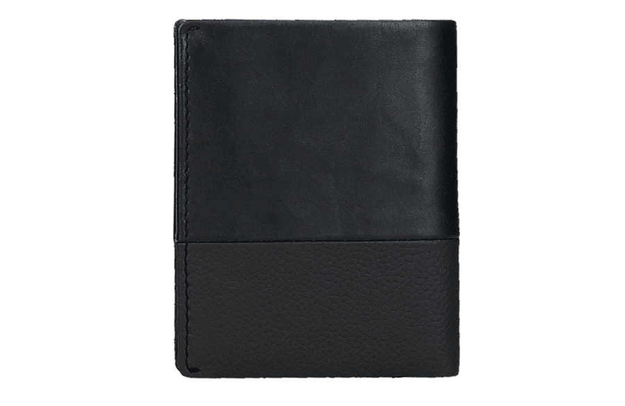 Muški kožni novčanik na preklop PJL Dual black 78311 - dodatni pogled