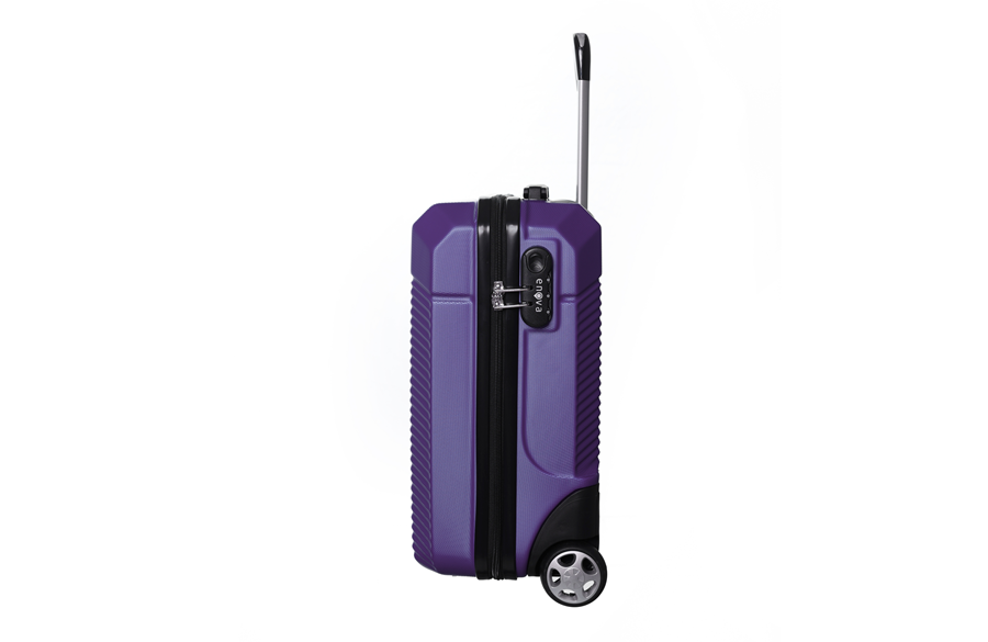 ABS putni kabinski kofer 40cm Capri purple Enova 524209 - dodatni pogled