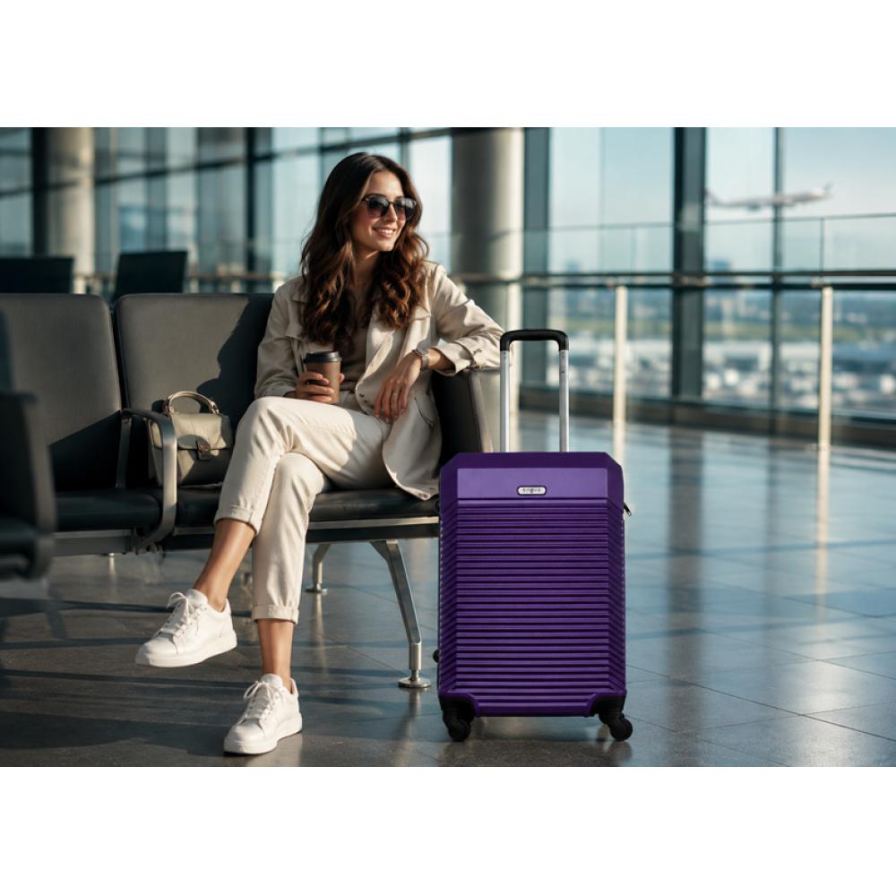 Komplet ABS kofera mali, srednji i veliki Capri purple Enova 524240 - dodatni pogled