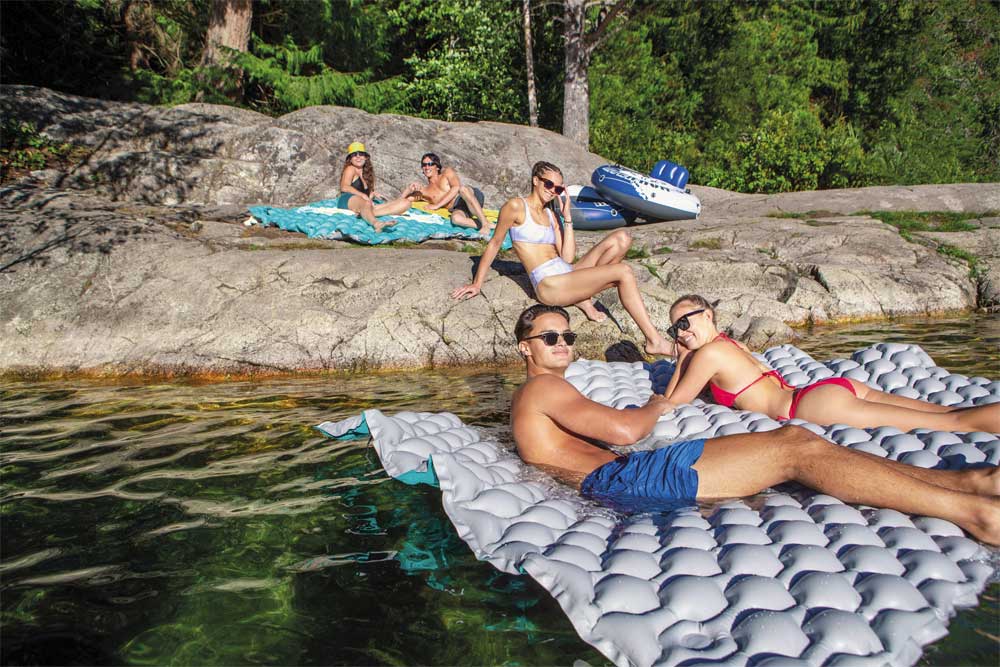 Intex XXL Dušek na naduvavanje za vodu 264x178x6cm 56841 - dodatni pogled