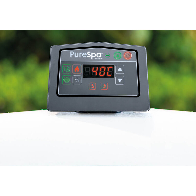 Pure Spa Greywood Deluxe okrugli jacuzzi za 4 osobe, Ø196 cm - dodatni pogled