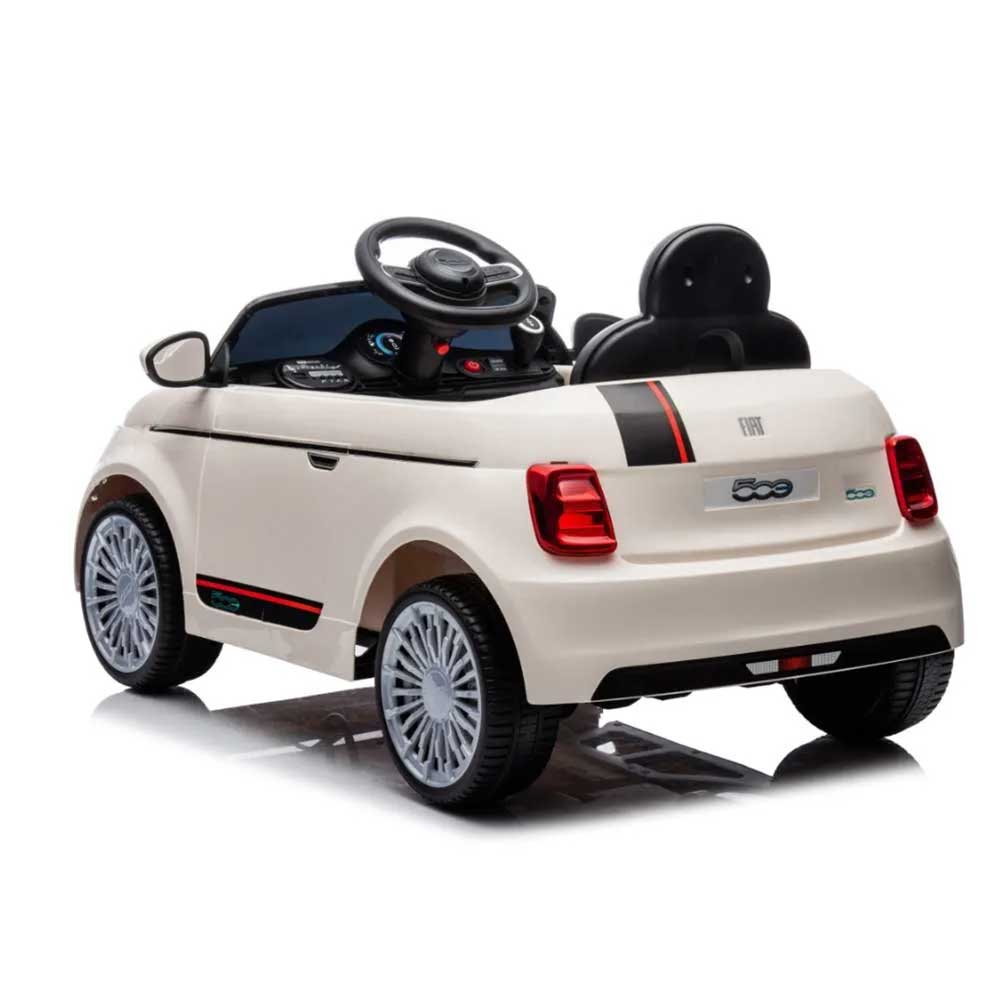 Dečiji automobil na akumulator Fiat 500 Style Beli - dodatni pogled