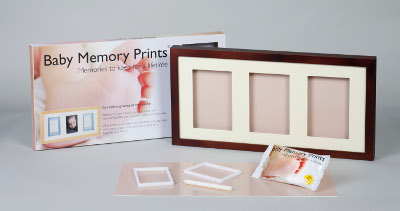 MemoryPrints Komplet za dečje otiske mahagoni - Trio Ram - dodatni pogled