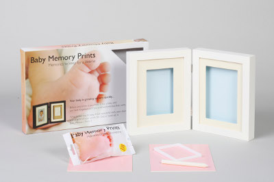 MemoryPrints Komplet za dečje otiske beli -Stoni ram   - dodatni pogled