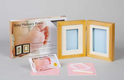 MemoryPrints Komplet za dečje otiske natur -Stoni ram - dodatni pogled