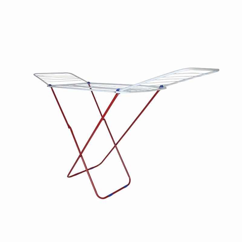 Sušilica za veš metalna sklopiva 180×50×108 cm - dodatni pogled