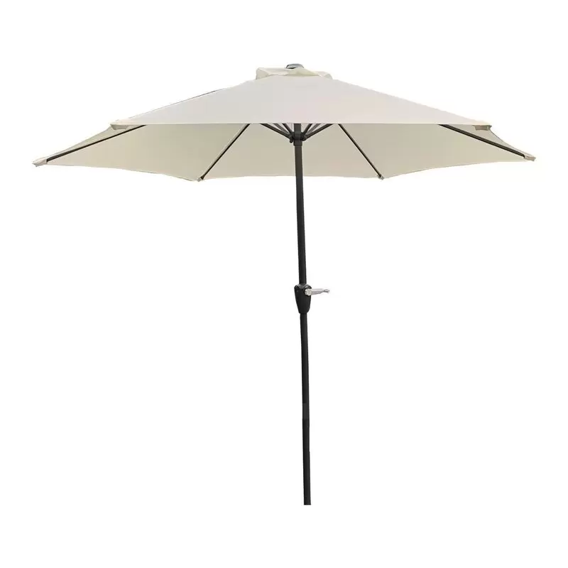 Aluminijumski baštenski suncobran 270 cm, bež
