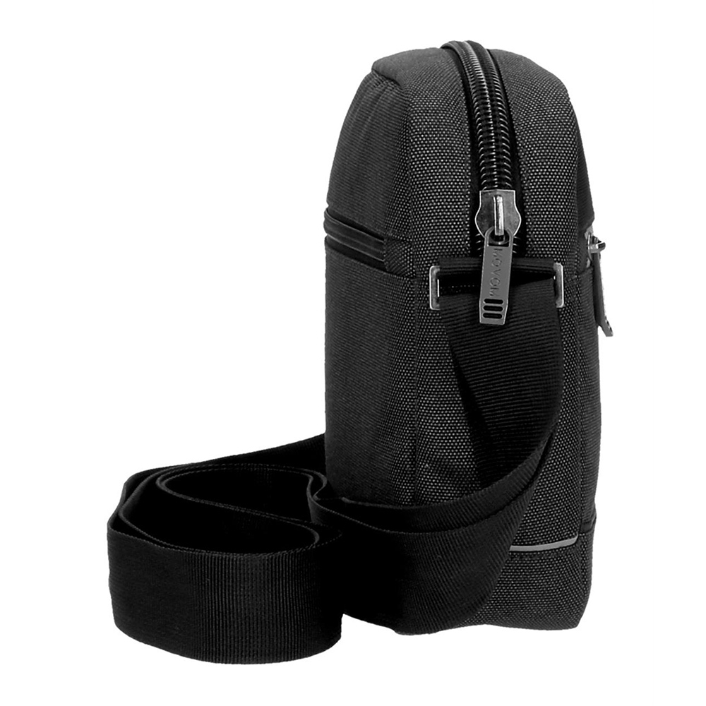 Movom Muška torbica 19cm Trimmed black 51750 - dodatni pogled