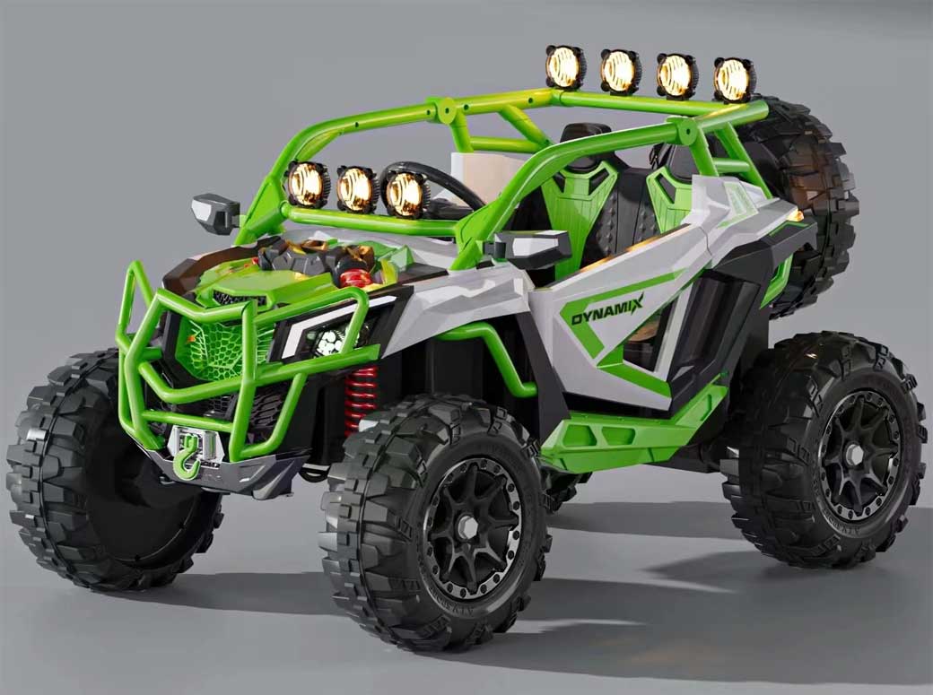 Dečije Off-Road vozilo na akumulator 2209 Zeleni - dodatni pogled