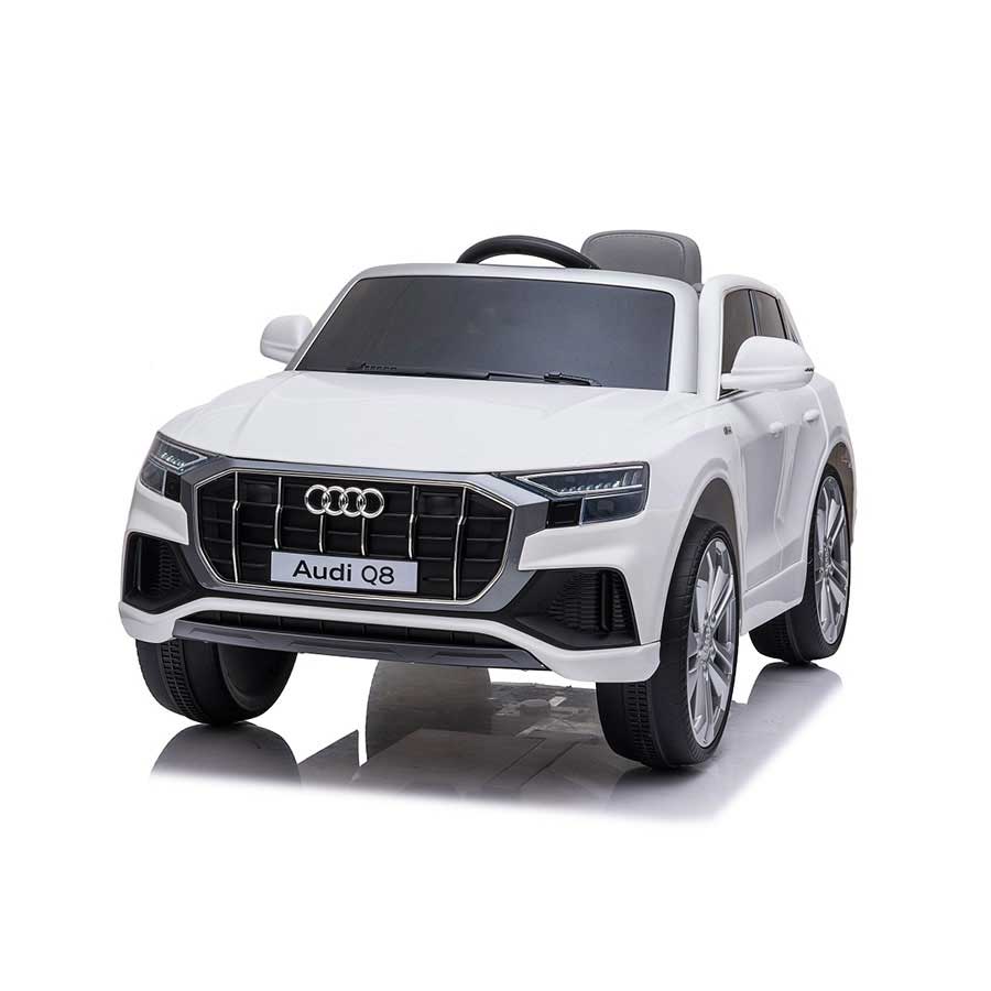 Dečiji auto na akumulator sa daljinskim upravljanjem Audi Q8 Beli - dodatni pogled
