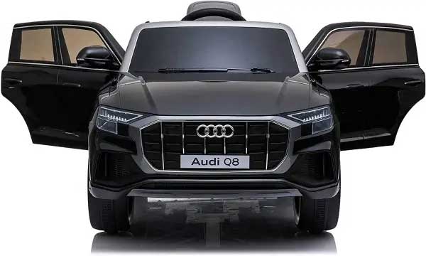 Dečiji auto na akumulator sa daljinskim upravljanjem Audi Q8 Crni - dodatni pogled