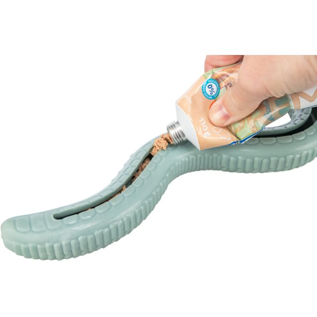 Igračka za pse Gumena zmijica 42cm za skrivanje poslastica TRIXIE 34949 - dodatni pogled