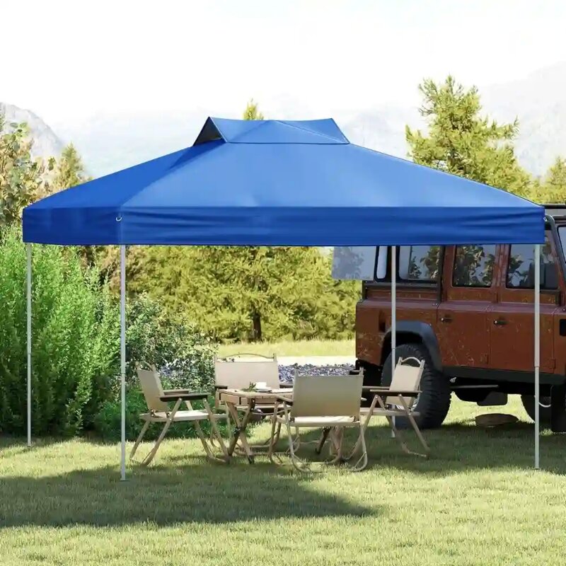 Venturo Garden 3x3m Plavi Baštenski Paviljon sa Mehanizmom za Brzo Sklapanje - dodatni pogled