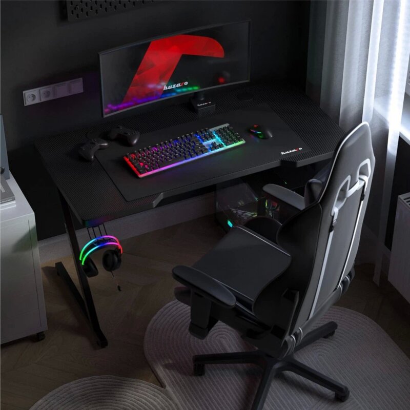 Huzaro Hero 2.5 Gaming Sto - Crni - dodatni pogled
