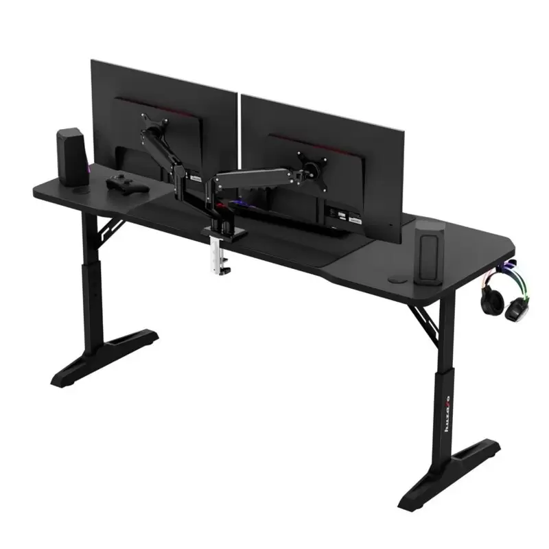 Huzaro Hero 4.6 Crni Podesivi Gaming Sto 160x60cm